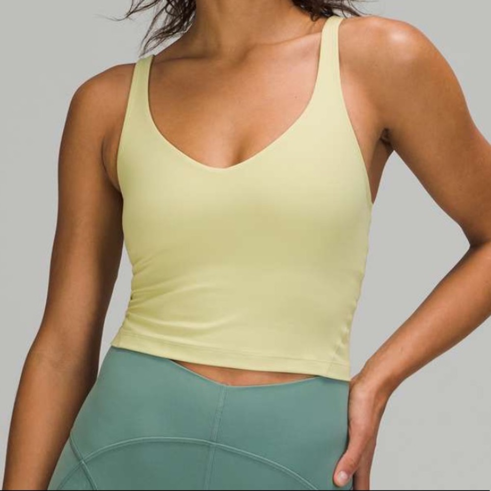 Lululemon Align Tank in Dew Green